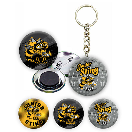 Lambton Jr Sting AAA Button, Magnet, Keychain
