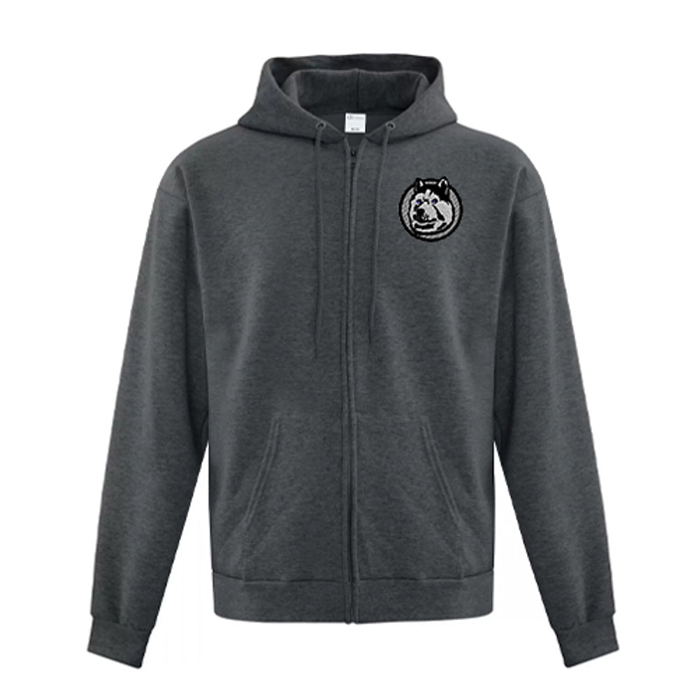 Hanna Memorial Adult Everyday Fleece Full Zip Hooded Sweatshirt