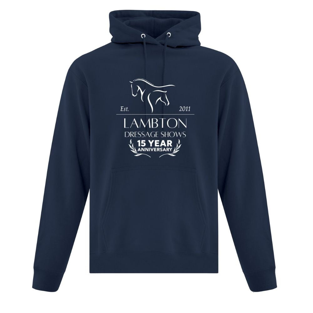 Lambton Dressage Shows Adult Fleece Hooded Sweatshirt
