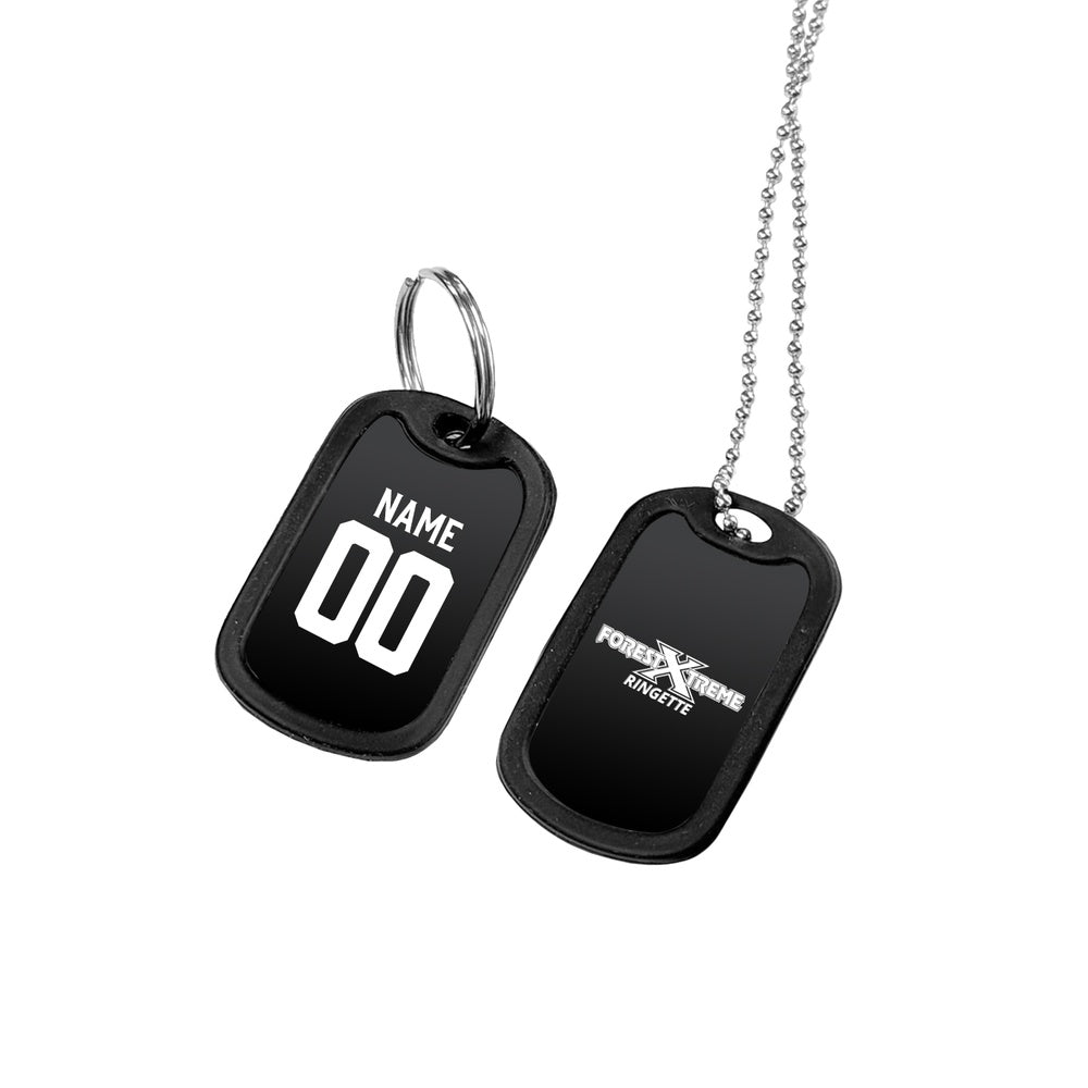 Forest Xtreme Ringette Custom Dog Tag