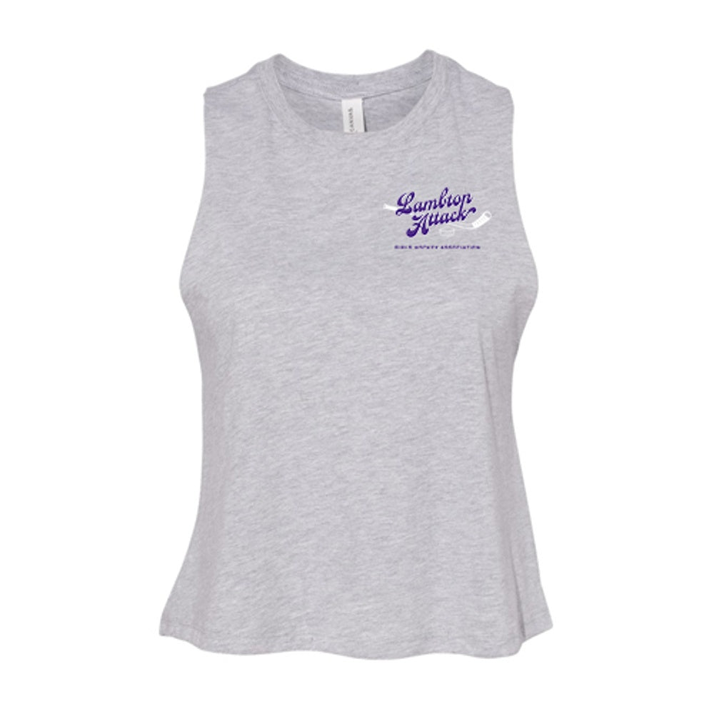 Lambton Attack BELLA + CANVAS Ladies' Racerback Crop Tank