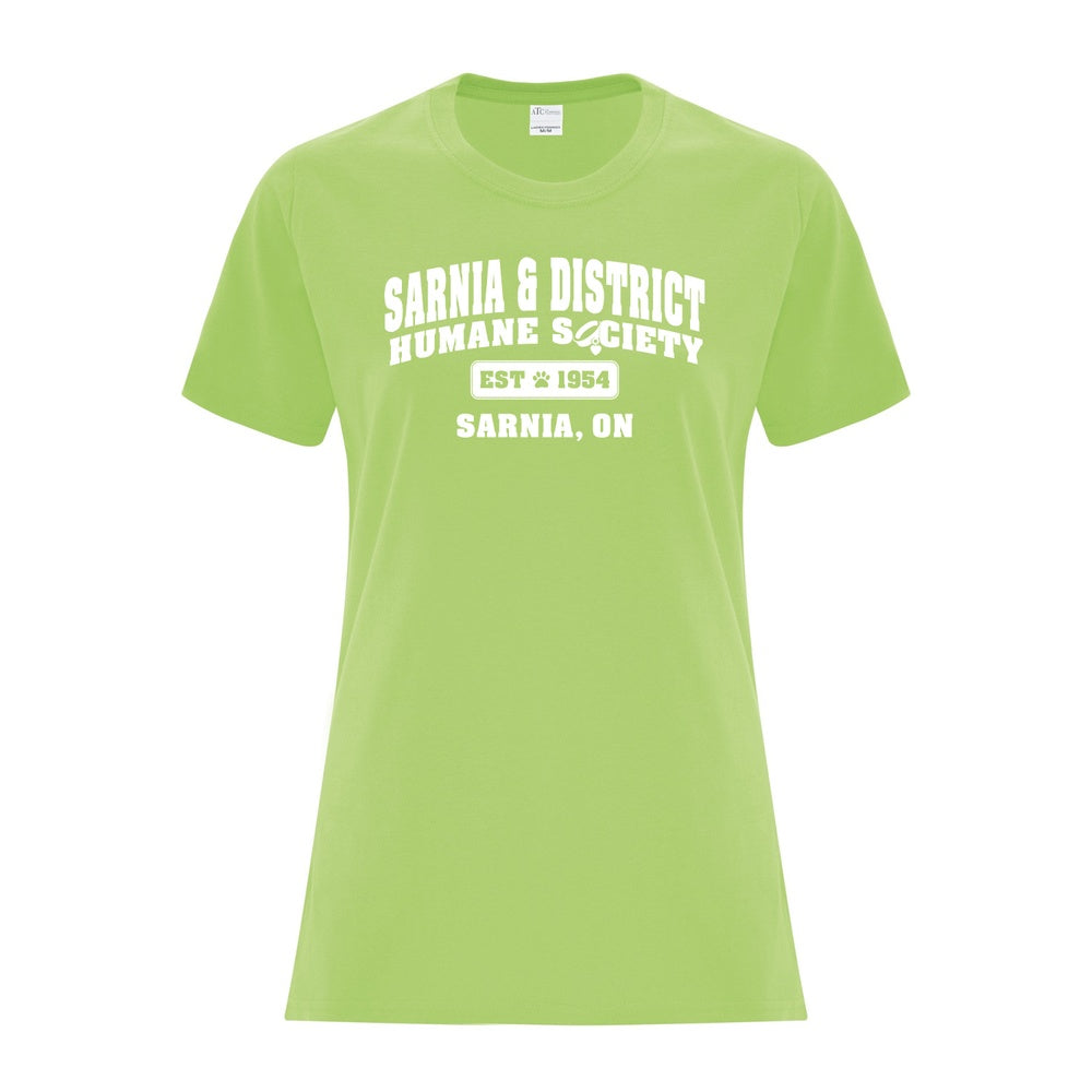 Sarnia Humane Society Ladies' Everyday Cotton T-Shirt