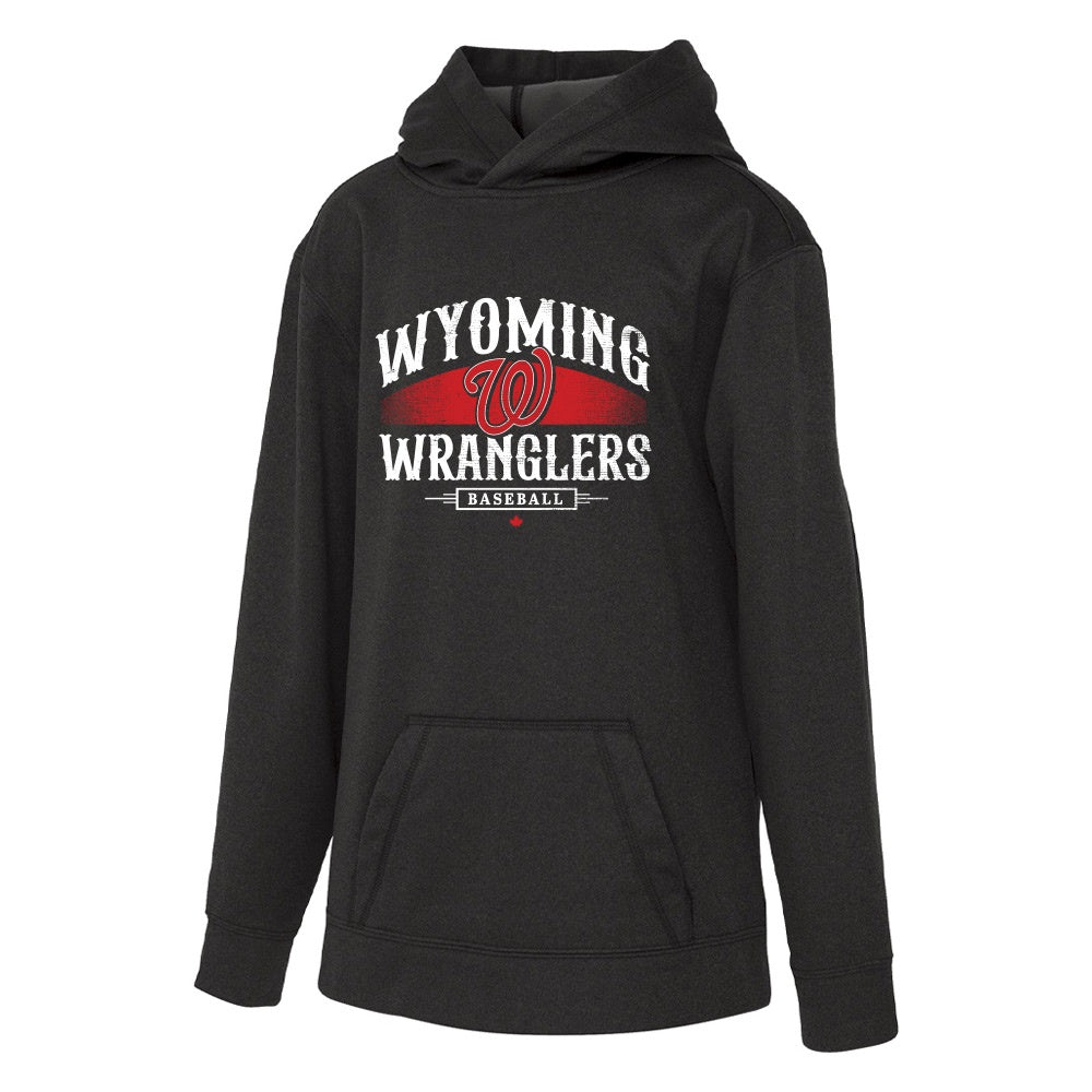 Wyoming Wranglers Youth Game Day Fleece Hooded Sweatshirt