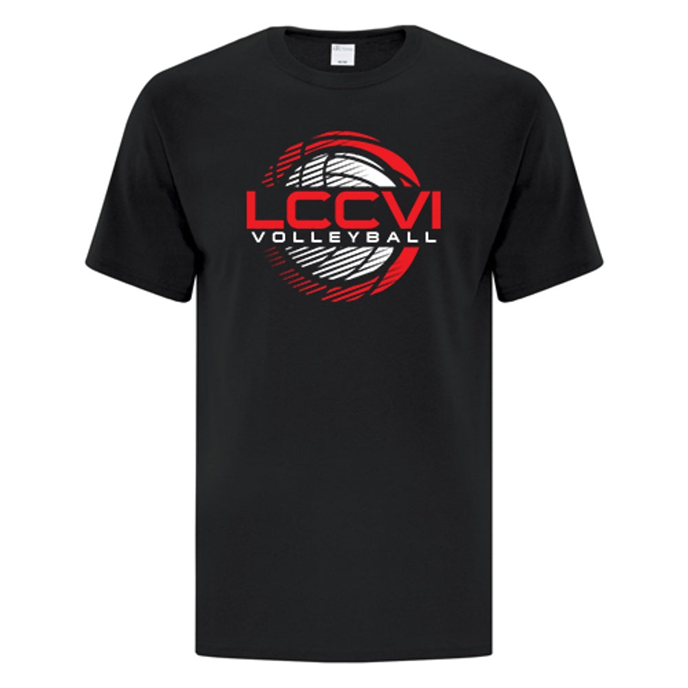 LCCVI Boys Volleyball Adult Everyday Cotton T-Shirt