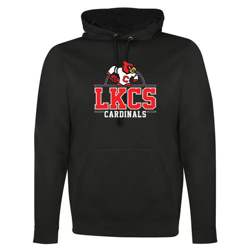 Lambton Kent Composite School Adult Game Day Fleece Hooded Sweatshirt