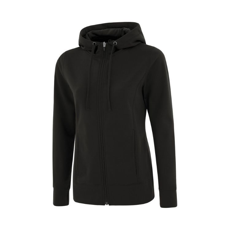 ATC GAME DAY LADIES FLEECE FULL ZIP HOODED SWEATSHIRT