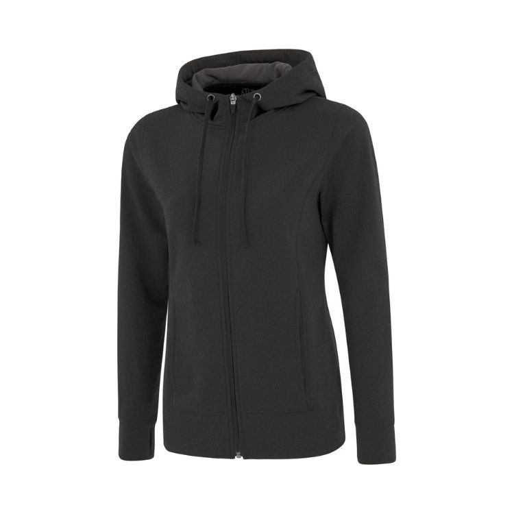 ATC GAME DAY LADIES FLEECE FULL ZIP HOODED SWEATSHIRT
