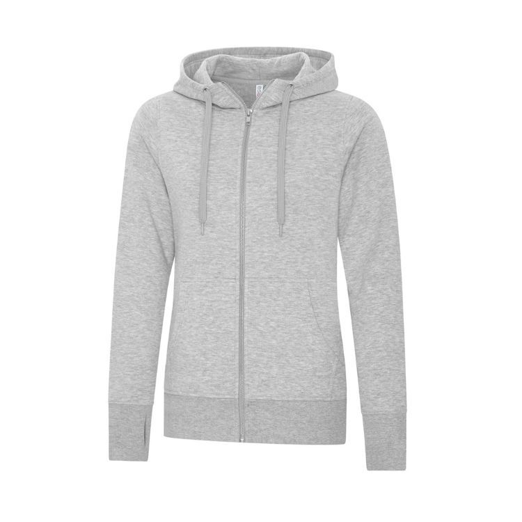ESACTIVE LADIES FULL ZIP HOODED SWEATSHIRT