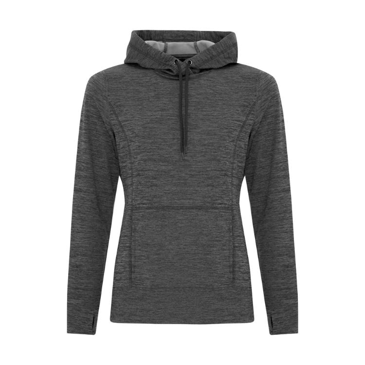 ATC DYNAMIC HEATHER FLEECE HOODED LADIES SWEATSHIRT
