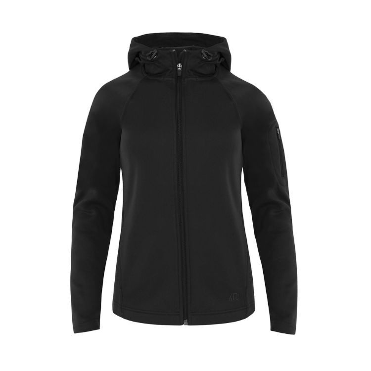 ATC PTECH LADIES FLEECE HOODED LADIES JACKET