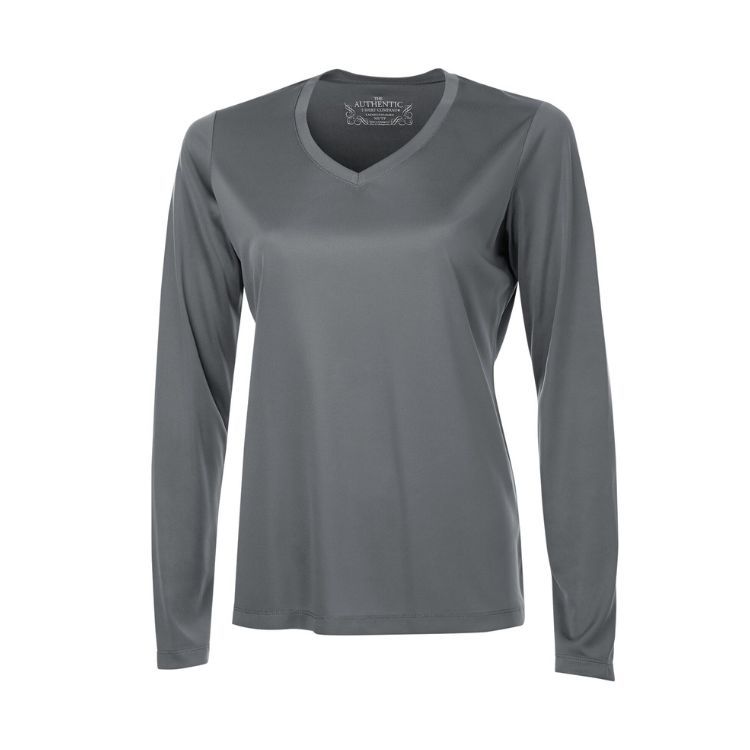 ATC PRO TEAM LONG SLEEVE V-NECK LADIES TEE