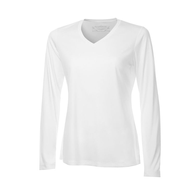 ATC PRO TEAM LONG SLEEVE V-NECK LADIES TEE