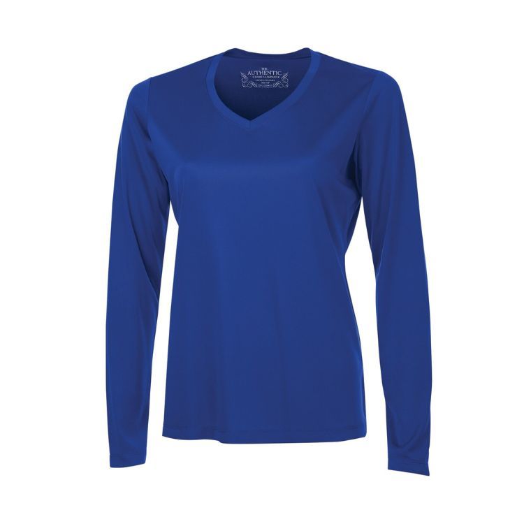 ATC PRO TEAM LONG SLEEVE V-NECK LADIES TEE