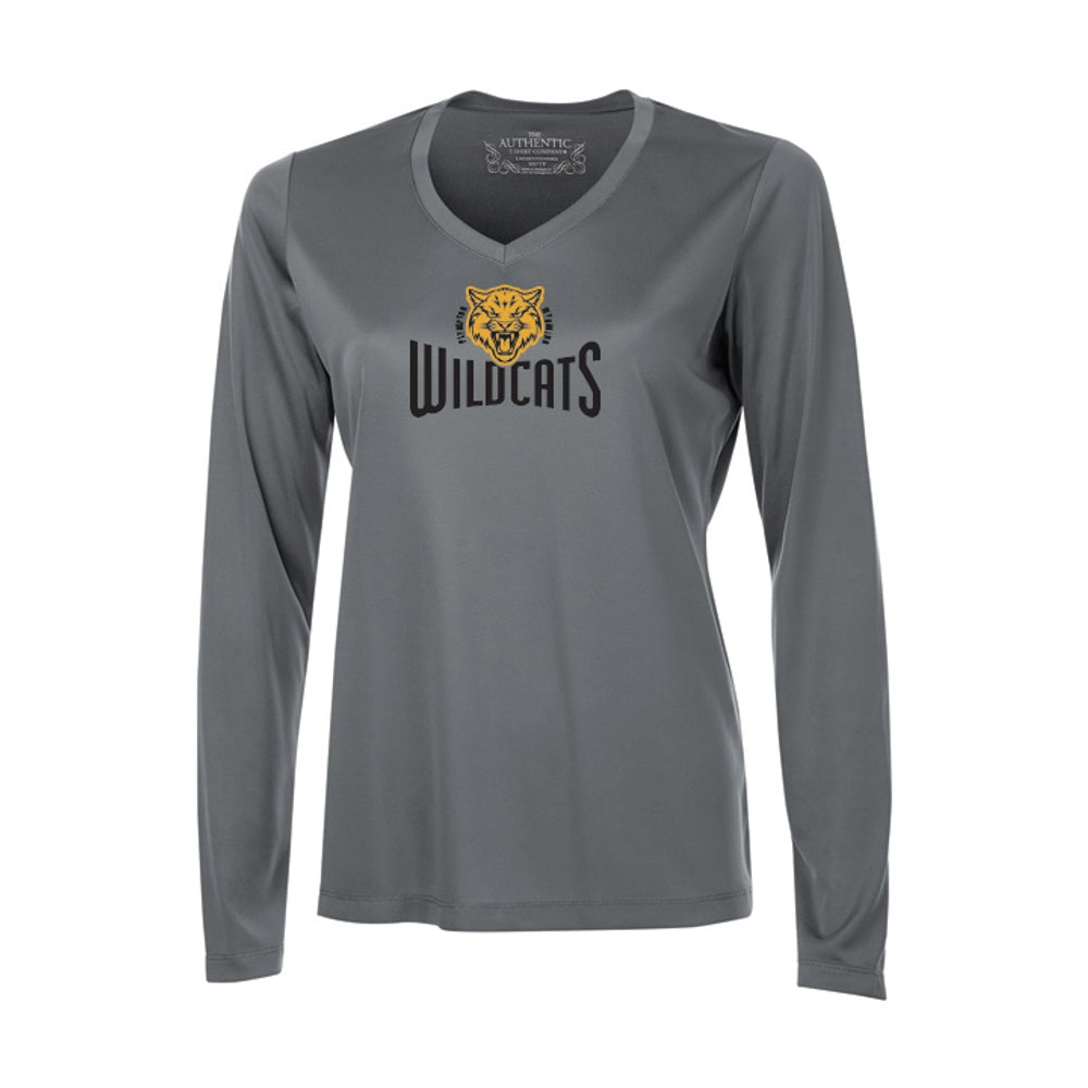 Plympton-Wyoming Ladies' Pro Team Long Sleeve V-Neck T-Shirt