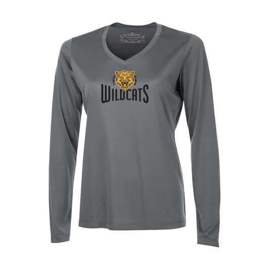 Plympton-Wyoming Ladies' Pro Team Long Sleeve V-Neck T-Shirt