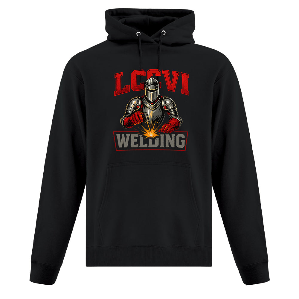 LCCVI Welding Club Adult Fleece Hooded Sweatshirt
