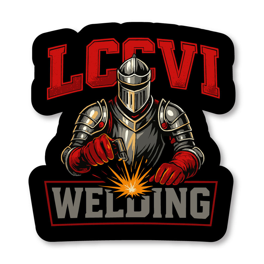 LCCVI Welding Club 5" Vinyl Sticker