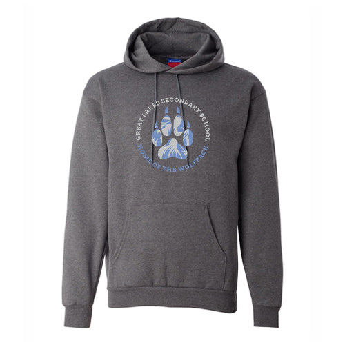 Great Lakes Adult Champion Powerblend Hooded Sweatshirt