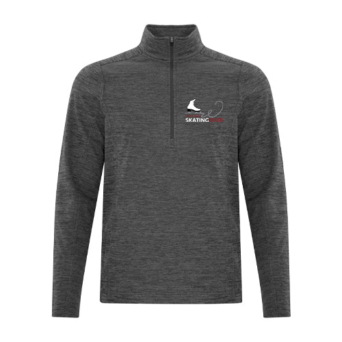 Watford Skating Club Adult Dynamic Heather Fleece 1/2 Zip Sweatshirt