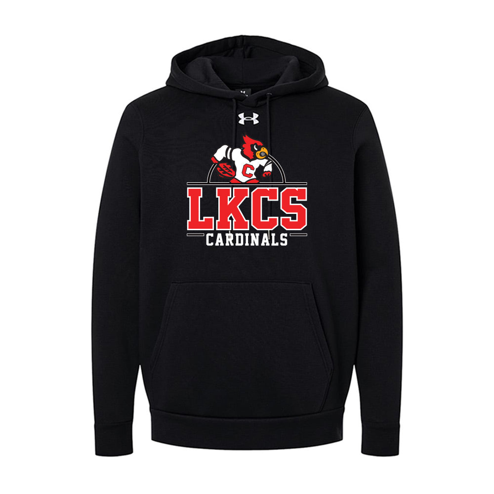 Lambton Kent Composite School Adult Under Armour Team Icon Fleece Hooded Sweatshirt