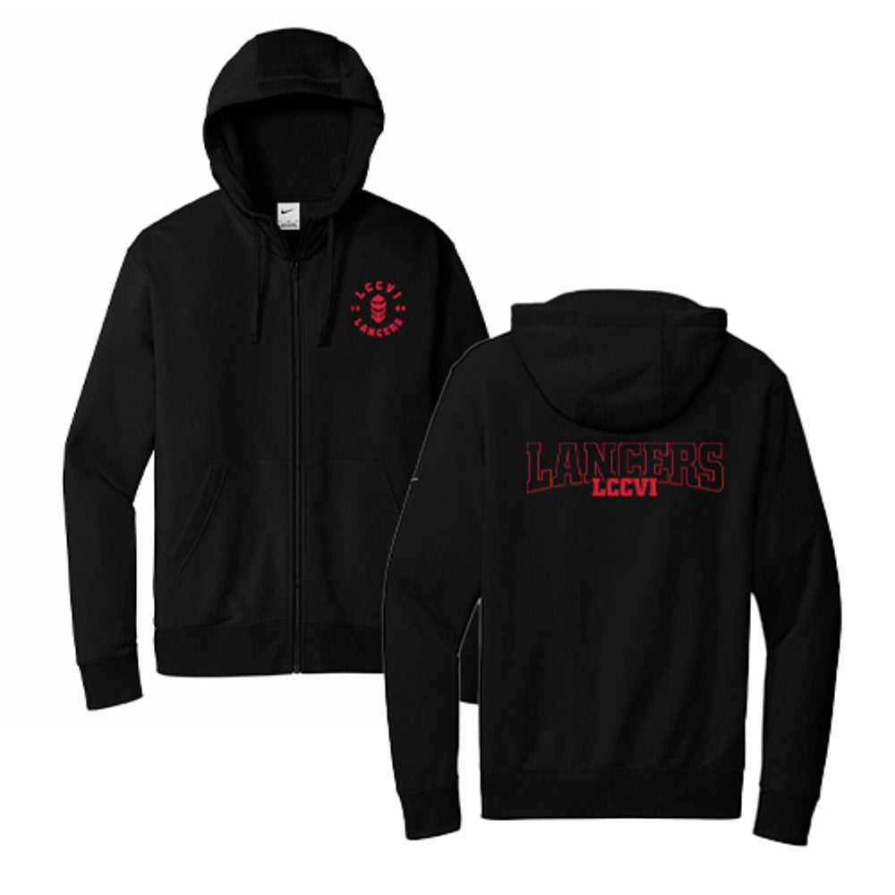 LCCVI Adult Nike Fleece Swoosh Full Zip Hoodie