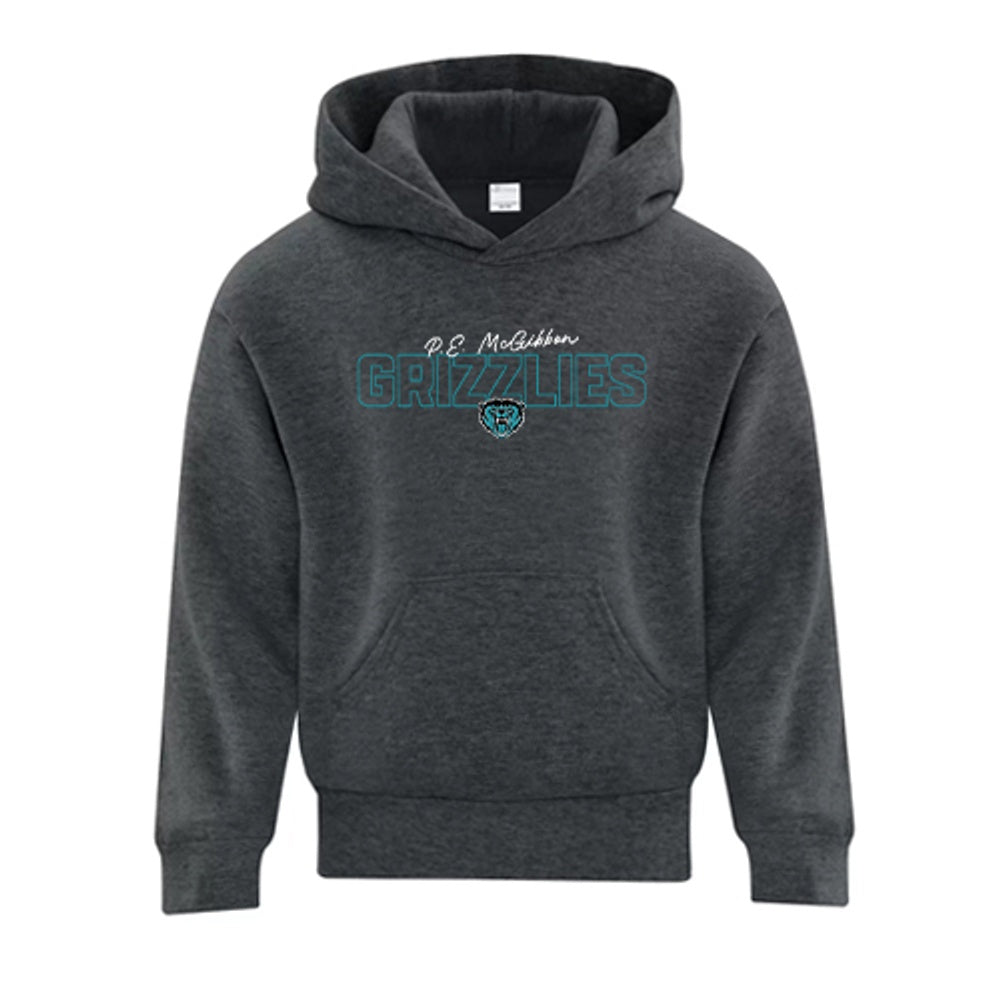 PE McGibbon Youth Everyday Fleece Hooded Sweatshirt