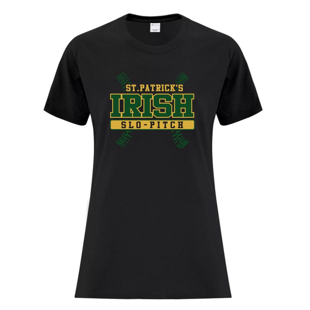 St Pats Slo-Pitch Ladies' Everyday Cotton Ladies T-Shirt