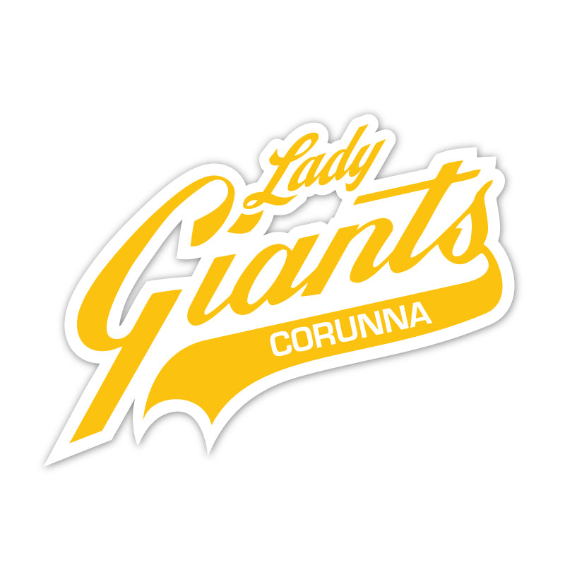 Corunna Lady Giants 5" Vinyl Sticker
