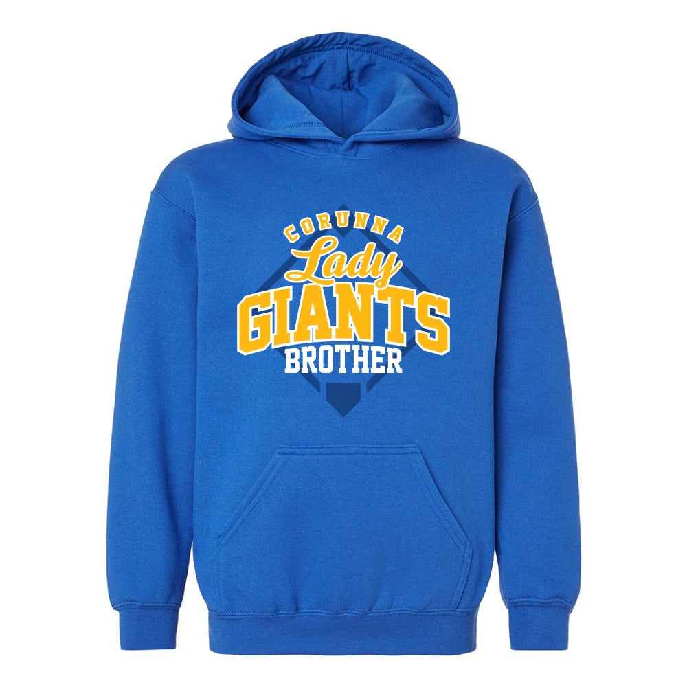 Corunna Minor Baseball - Pullover Hoodie - Youth