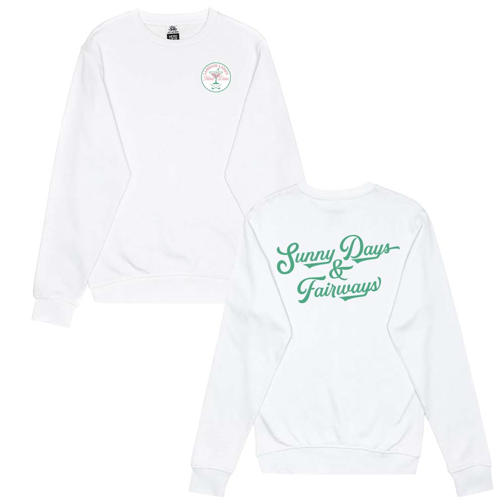 Lambton Ladies 9 & Dine Adult Crewneck Sweatshirt