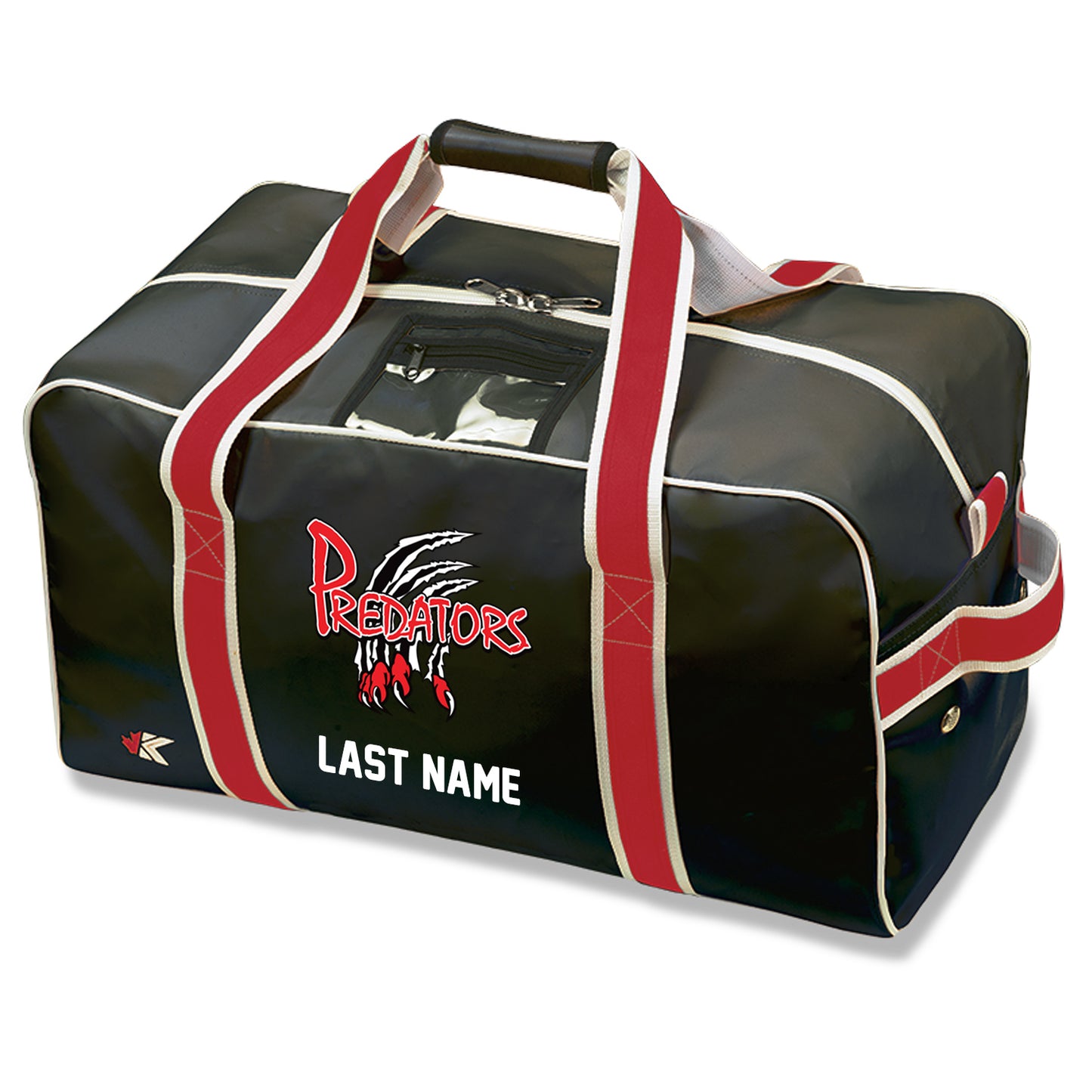 Lambton Shores Predators Sin Bin PVC Hockey Bag
