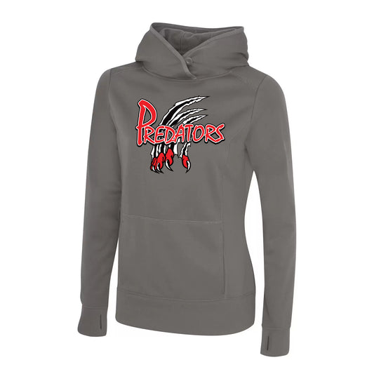 Lambton Shores Predators Ladies' Game Day Fleece Hooded Sweatshirt