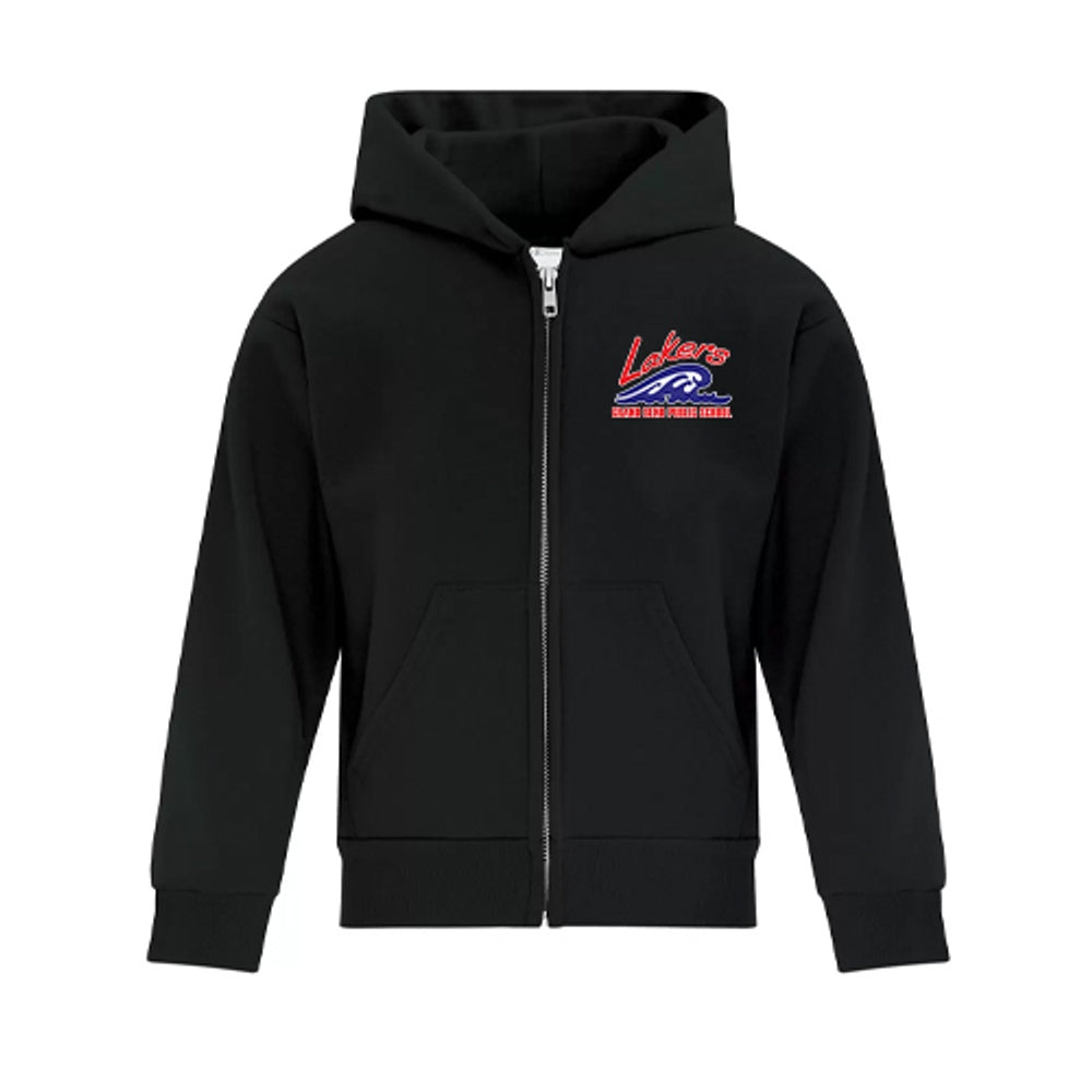 Grand Bend Youth Everyday Fleece Full Zip Hooded Sweatshirt