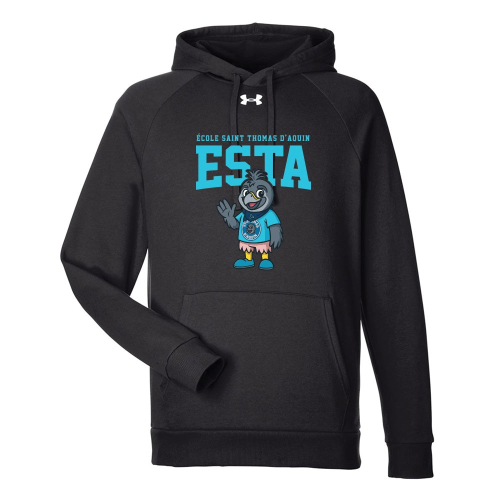 St Thomas D'Aquin Adult Under Armour Rival Fleece Hooded Sweatshirt