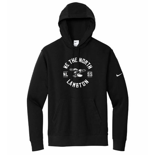 North Lambton Adult Nike Fleece Sleeve Swoosh Pullover Hoodie