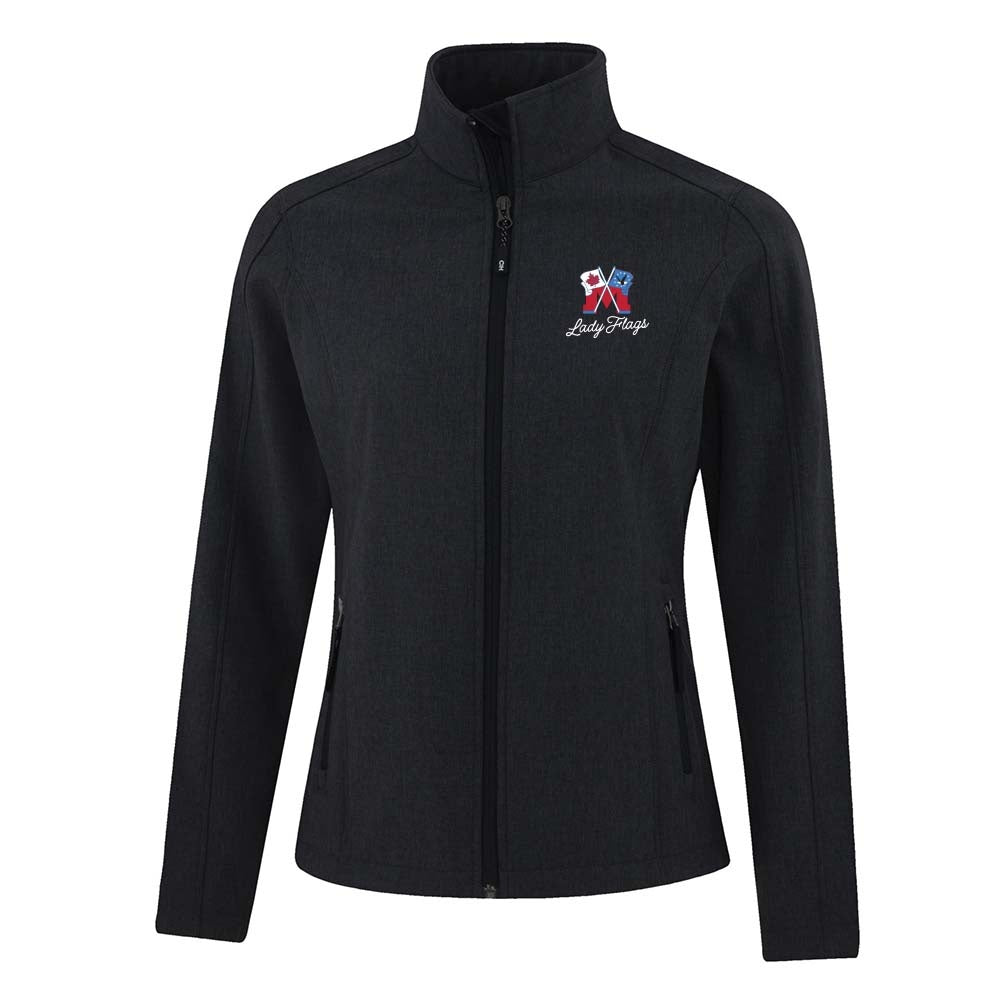 Mooretown Lady Flags Ladies' Water Repellent Soft Shell Jacket