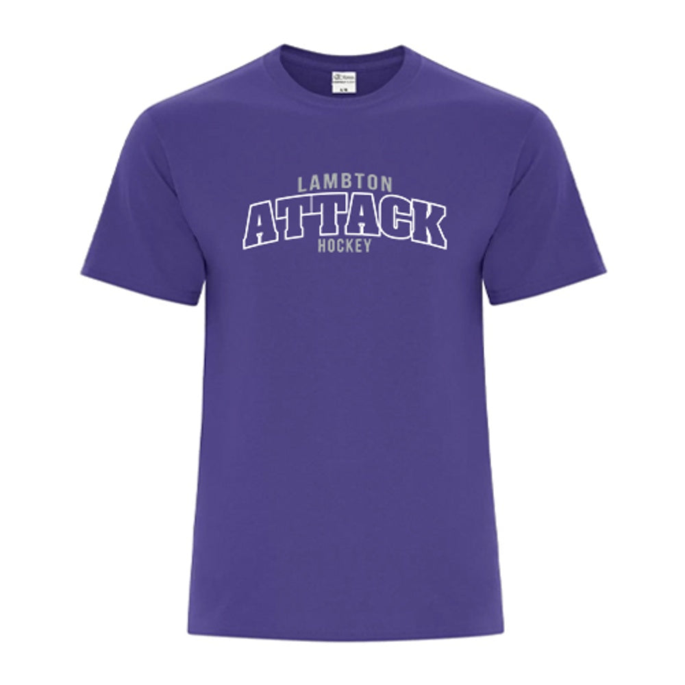 U11 Team 3 Lambton Attack Adult Everyday Cotton Blend T-Shirt
