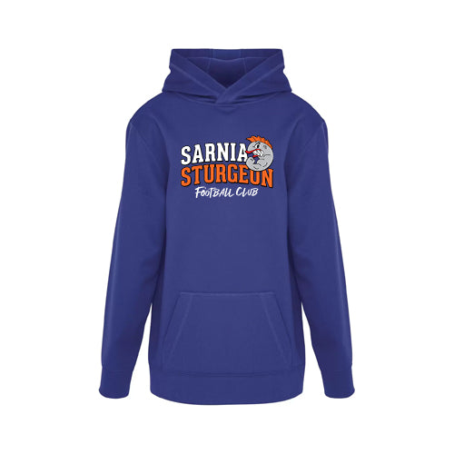 Sarnia Sturgeon Youth Game Day Fleece Hooded Sweatshirt