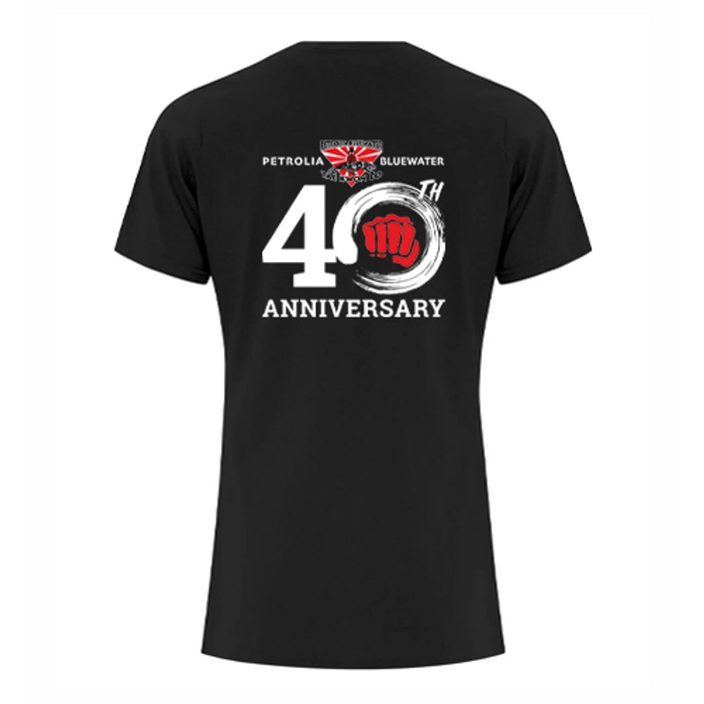 Petrolia Bluewater Tae Kwon Do Anniversary Ladies' Everyday Cotton T-Shirt