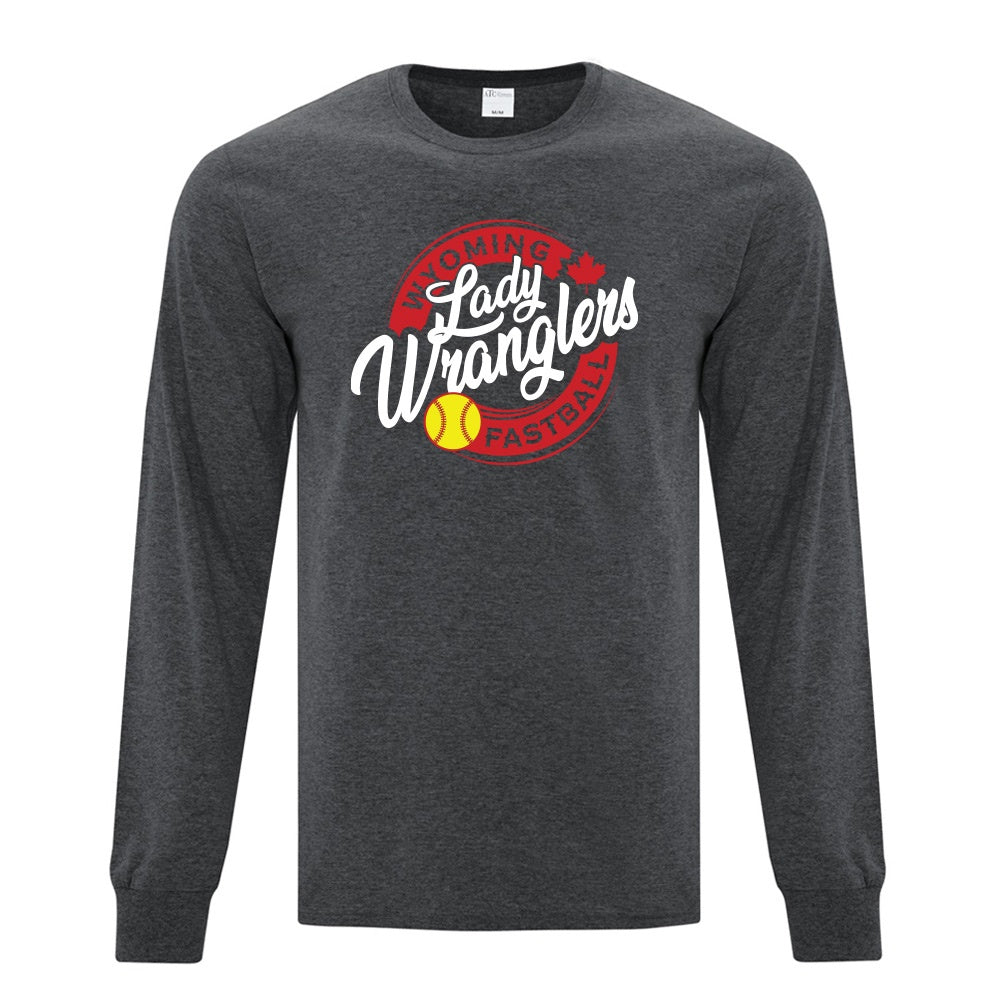 Wyoming Lady Wranglers Youth Cotton Long Sleeve