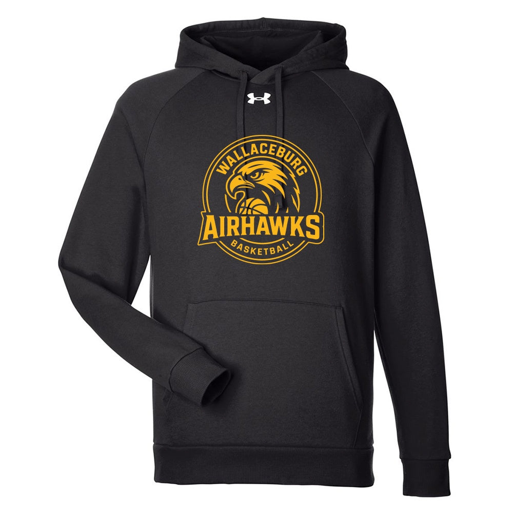 Wallaceburg Airhawks Adult Under Armour Rival Fleece Hooded Sweatshirt