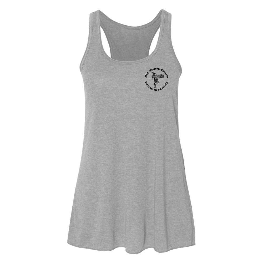 MWHS Ladies' Flowy Racerback Tank