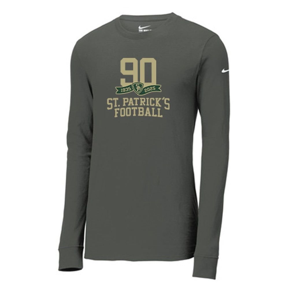 St. Pat's Football Adult Nike Dri-FIT Cotton/Poly Long Sleeve Tee