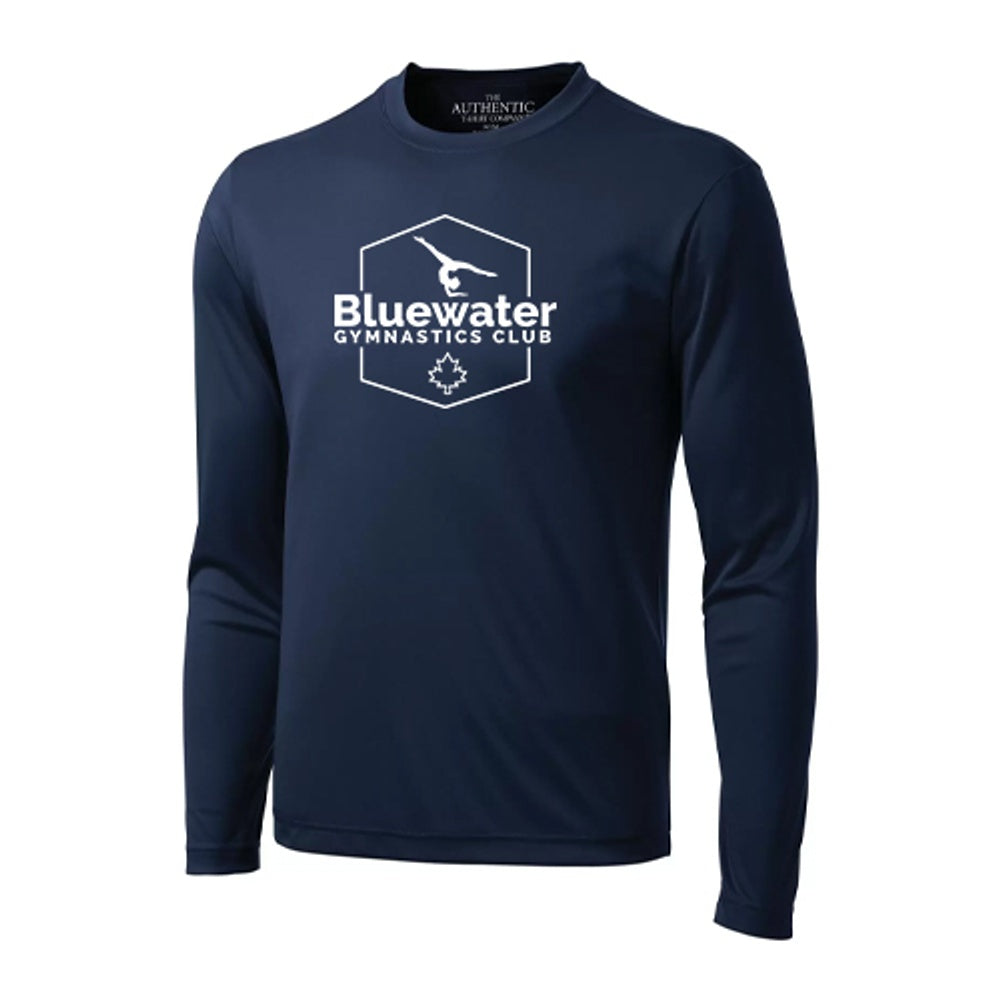 Bluewater Gymnastics Adult Pro Team Long Sleeve T-Shirt