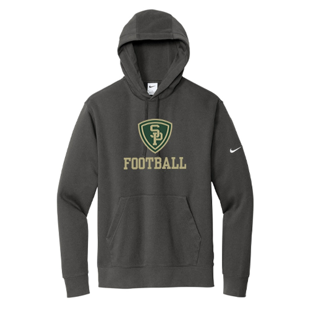 St. Pat's Football Adult Nike Club Fleece Sleeve Swoosh Pullover Hoodie