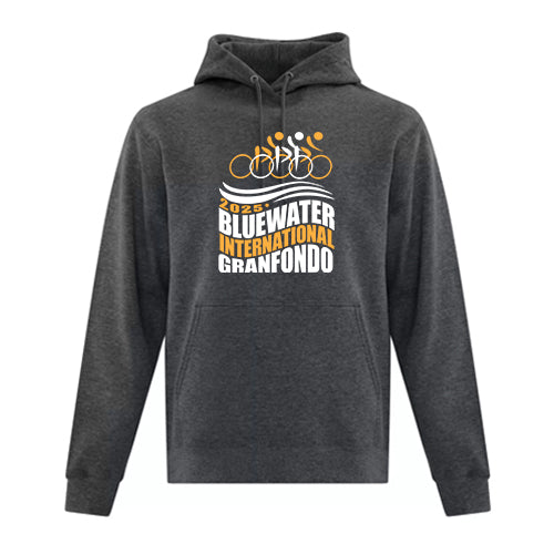 Bluewater Cycling Granfondo Adult Everyday Fleece Hooded Sweatshirt