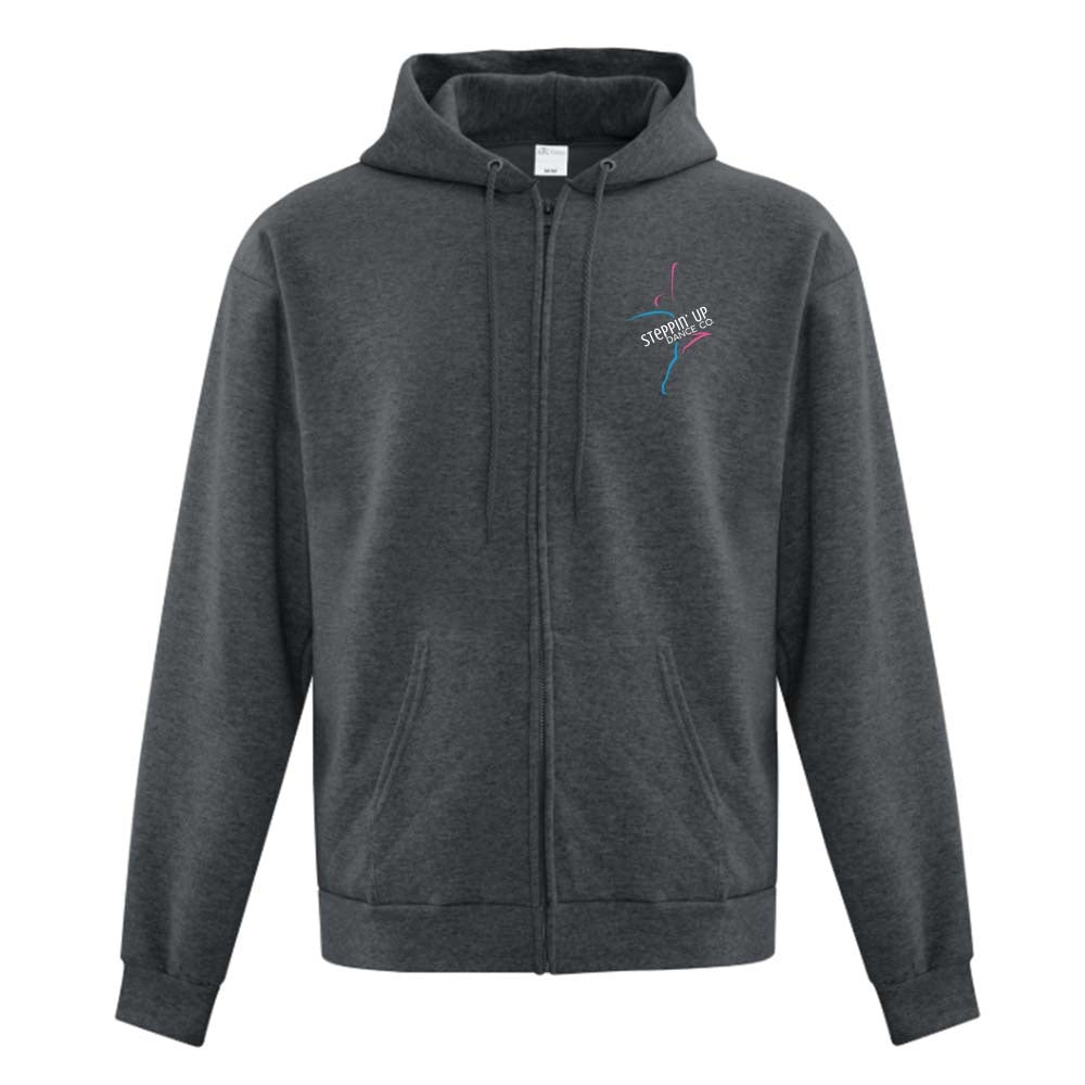 Steppin' Up Dance Adult Fleece Full Zip Hooded Sweatshirt