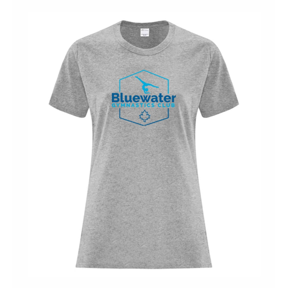 Bluewater Gymnastics Ladies' Everyday Cotton T-Shirt