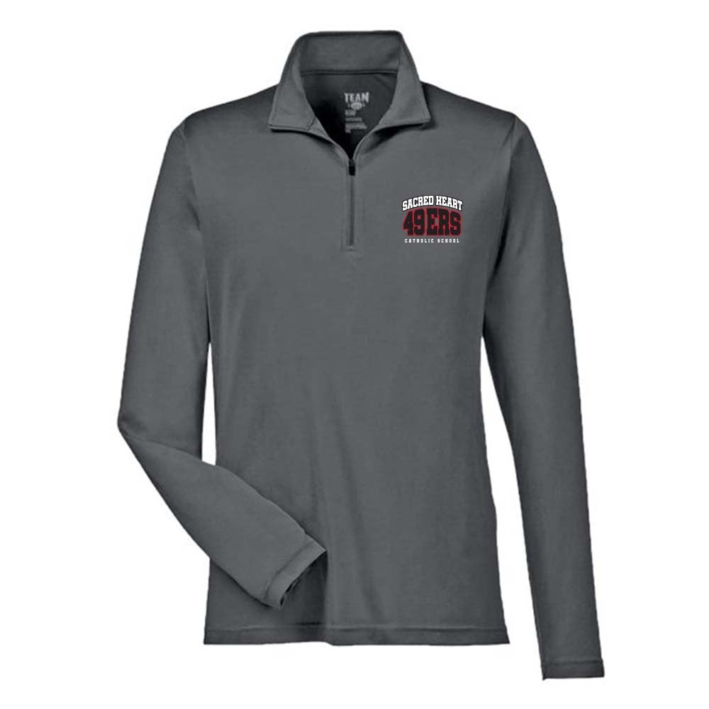 Sacred Heart Adult Zone Performance Quarter-Zip Pullover