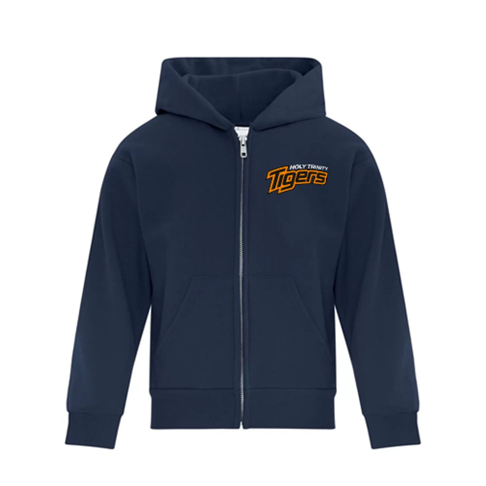 Holy Trinity Youth Everyday Fleece Full Zip Hooded Sweatshirt